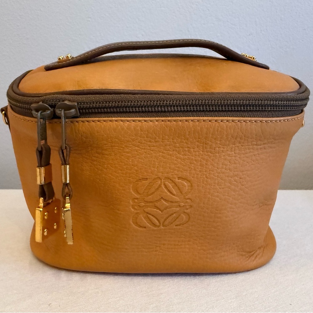 Loewe Mustard Yellow Top Handle Bag